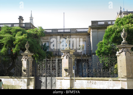 Musée d'arts décoratifs, dans le Palacio Taranco, construit en 1910, Montevideo, Uruguay Banque D'Images