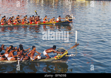 HMA 60840 : Nehru voile race festival 11 août 2001 ; Allappuzha ; Inde ; Kerala Alleppey Banque D'Images