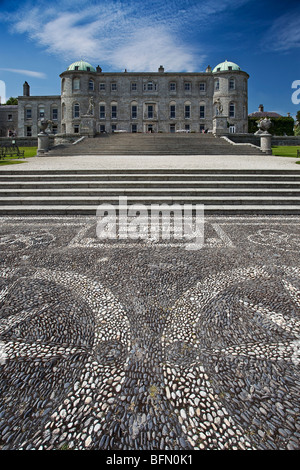 L'Irlande, Wicklow, Enniskerry, Powerscourt Estate. Powerscourt House and gardens. Banque D'Images