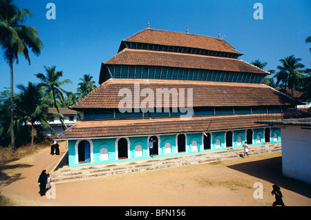 Mosquée Mishkal ; Mosquée Mithqal ; ancienne mosquée médiévale ; Calicut ; Kerala ; Inde ; asie Banque D'Images