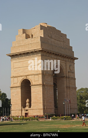 La porte de l'Inde à Delhi Banque D'Images