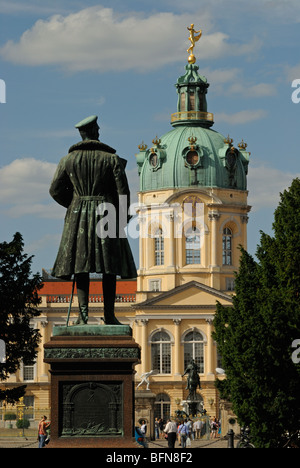 Château de Charlottenburg, du château de Charlottenburg, Berlin Charlottenburg, Berlin, Allemagne, Europe. Banque D'Images