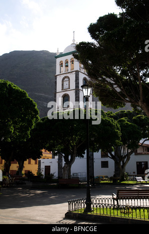 Rue de la ville de Garachico Ténérife dans les îles Canaries Banque D'Images