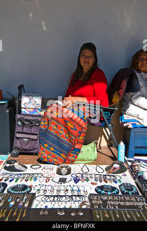 Marché autochtone Santa Fe New Mexico Banque D'Images