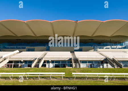 Rangées de maisons assis à horse track Banque D'Images