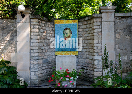 Entrée de l'asile de Van Gogh - St Paul de Mausole à Saint Rémy de Provence France Banque D'Images