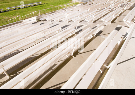 Rangées de maisons assis à horse track Banque D'Images