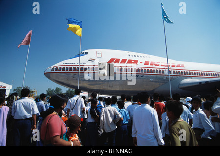 L'aéroport international Chhatrapati Shivaji Maharaj ou Sahar ; Bombay Mumbai Maharashtra ; Inde ; Banque D'Images
