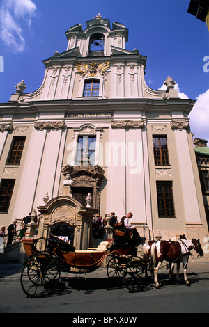 Pologne, Cracovie, église de la Transfiguration du Christ Banque D'Images