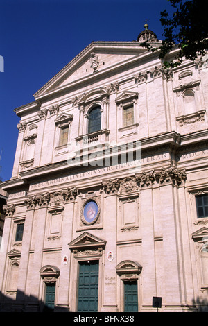 Italie, Rome, église San Carlo ai Catinari Banque D'Images