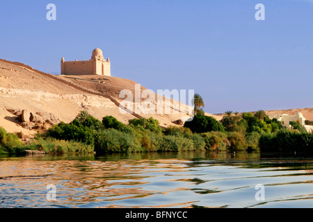 Le mausolée de l'Aga Khan, près d'Assouan, Egypte. Banque D'Images