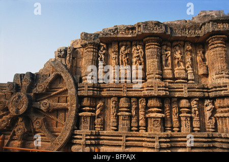 SDM 65477 : temple du soleil ; ; ; Inde Orissa Konarak Banque D'Images