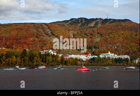 La Station Mont Tremblant, Québec, Canada Banque D'Images