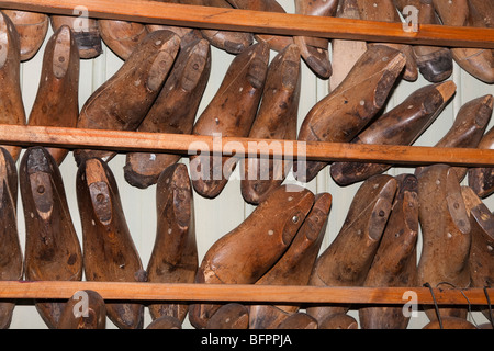 Les cordonniers dure Zuiderzeemuseum Enkhuizen Pays-Bas Banque D'Images