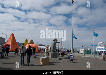 Seamans islandaise, Jour de fête nationale, l'Islande Banque D'Images