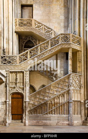 NOTRE-DAME, Rouen, France Banque D'Images