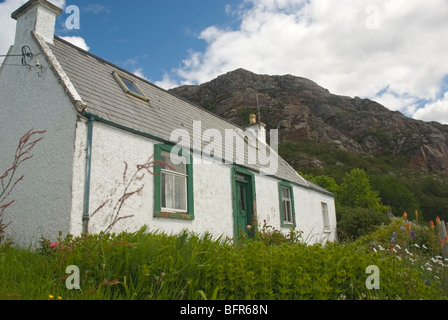 Highland croft à moindre Diabaig, Ross-shire, Scotland Banque D'Images