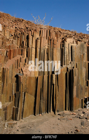 Les tuyaux d'orgue rock formation Banque D'Images