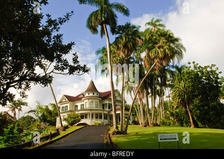 Shipman House B&B Hilo, Big Island Hawaii. Banque D'Images