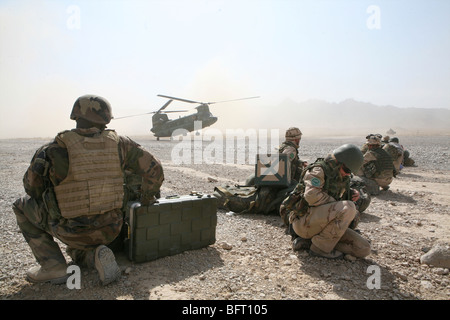 Les troupes néerlandaises en Afghanistan (l'Uruzgan) Banque D'Images