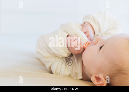 Jouet à mâcher pour bébé Banque D'Images