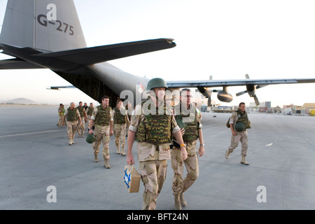 Les troupes néerlandaises en Afghanistan (l'Uruzgan) Banque D'Images