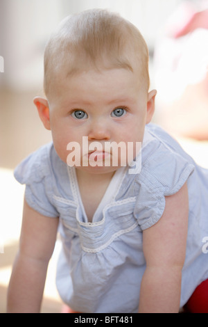 Portrait of Baby Girl Banque D'Images