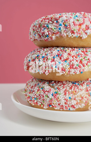 Pile de Donuts Banque D'Images