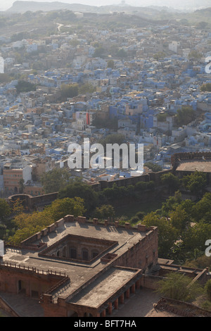 Fort Mehrangarh, Jodhpur, Rajasthan, India Banque D'Images