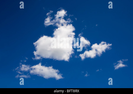 Nuage en forme de coeur Banque D'Images