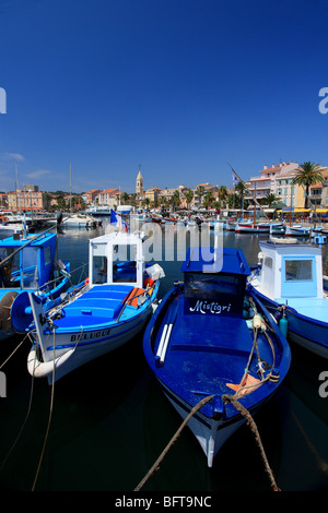 Le joli village de pêcheurs de Sanary Banque D'Images