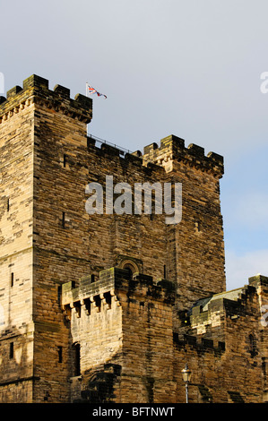 Le Donjon de Newcastle-upon-Tyne. Banque D'Images