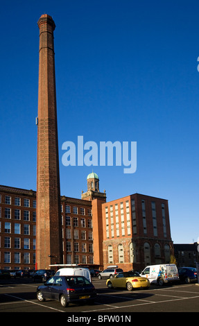 L'ancien moulin d'ancrage des manteaux, Paisley, Écosse. Banque D'Images