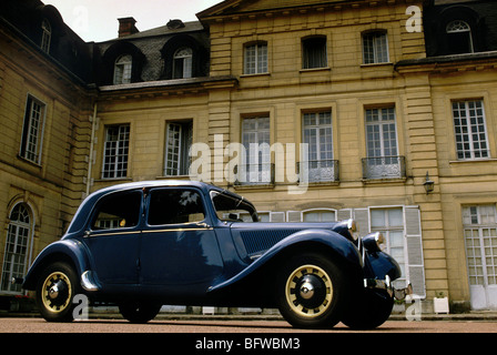 Citroën 15 légère Traction Avant le début des années 1950 Banque D'Images