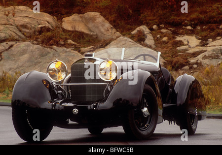 1930 Count Trossi automobile Mercedes Benz SSK Banque D'Images