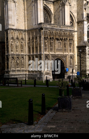 La Cathédrale de Canterbury Kent England Banque D'Images