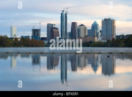 Austin Texas Skyline Banque D'Images