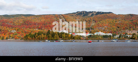 La Station Mont Tremblant, Québec, Canada Banque D'Images