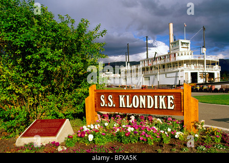 Whitehorse, Yukon, Territoire du Yukon, Canada - des bateaux à aubes Historique SS Klondike, Lieu historique national S.S. Klondike Banque D'Images