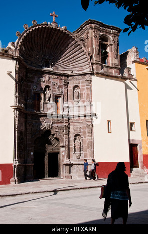 San Miguel de Allende a Nuestra Señora de la Salud (Notre Dame de la Santé de l'Église) Banque D'Images