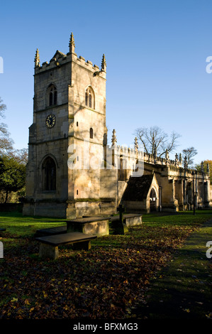 Hickleton (église St Wilfrid's) Doncaster UK Banque D'Images