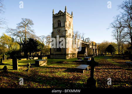 Hickleton (église St Wilfrid's) Doncaster UK Banque D'Images