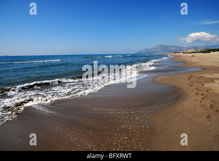 Une vue de la plage de Patara en Turquie Banque D'Images