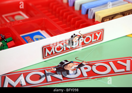 Jeu de Monopoly Banque D'Images