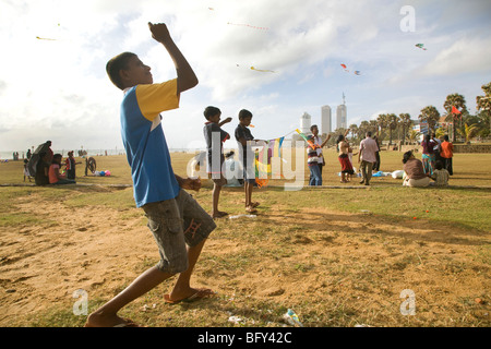 Galle Face Green, Colombo, Sri Lanka Banque D'Images