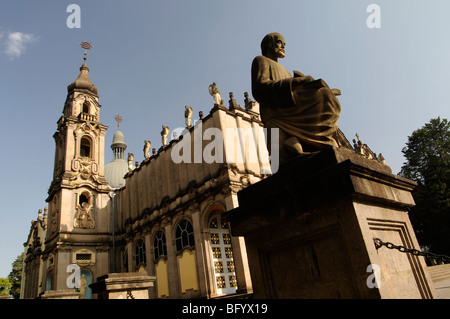 La Cathédrale Holy Trinity, Arat Kilo Addis Ababa Ethiopie Banque D'Images