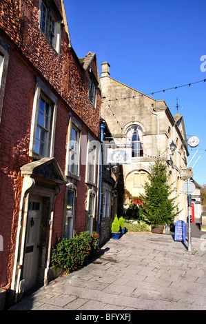 Maisons d'époque, High Street, Corsham, Wiltshire, Angleterre, Royaume-Uni Banque D'Images