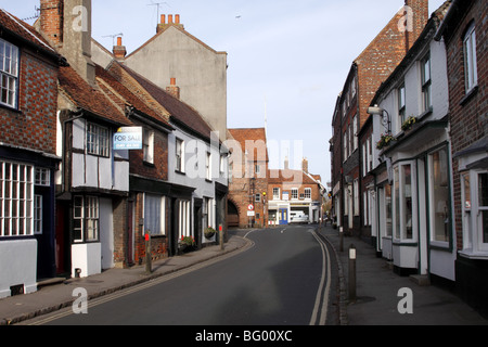 Couching Watlington Street Oxfordshire Banque D'Images