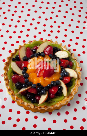 Douceurs sucrées tarte tarte aux fruits de la vie encore Banque D'Images