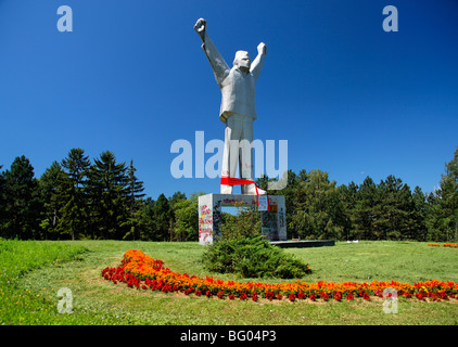 La Serbie, Valjevo, Monument de la révolution, Stjepan Stevan Filipovic Banque D'Images